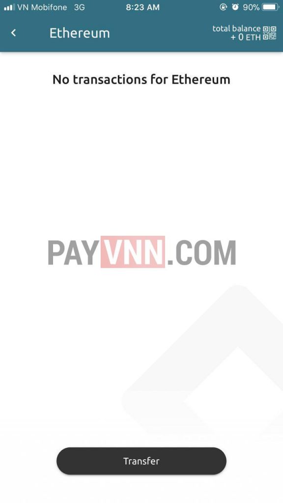 Giao Dien Chuyen Tien Transfer Của Eidoo