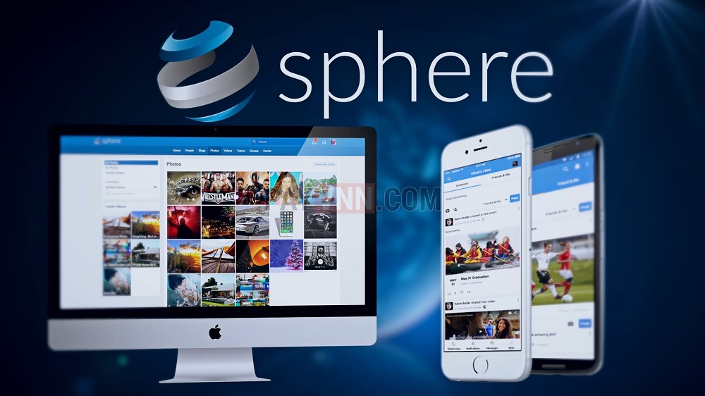 Nen tang Sphere Social