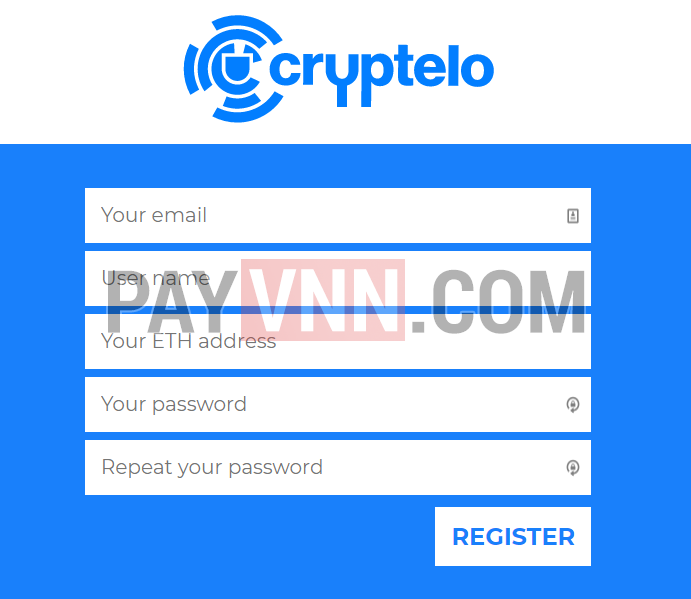 Đăng ký Cryptelo
