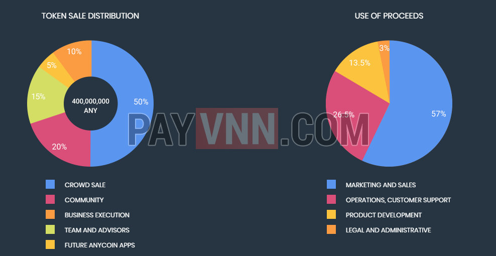 Cách thức phân bổ token ANY