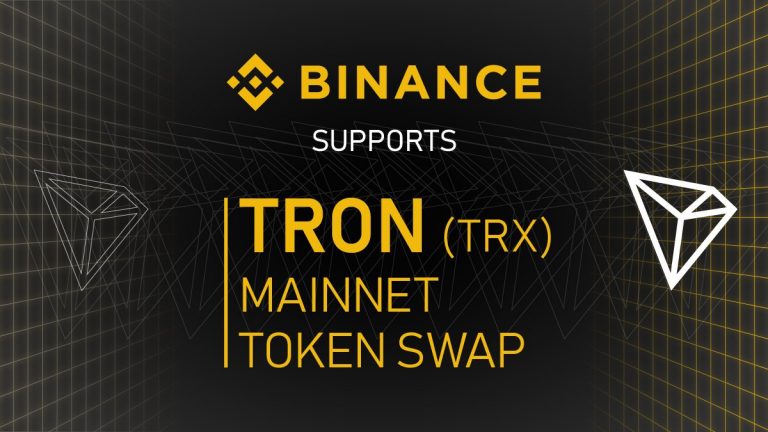 Binance Hỗ Trợ TRX Mainnet Swap và Niêm Yết Cặp TRX/USDT