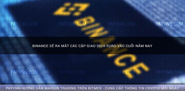 Binance Sẽ Ra Mắt Các Cặp Giao Dịch EURO Vào Cuối Năm Nay