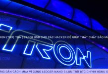 TRON (TRX) trả $25,000 USD cho các hacker để giúp thắt chặt bảo mật TRON (TRX) trả $25,000 USD cho các hacker để giúp thắt chặt bảo mật