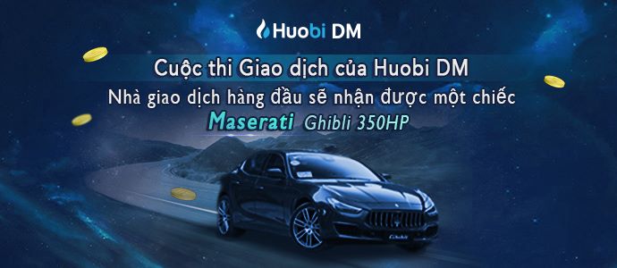 Cuộc Thi Giao Dịch Trên Huobi DM và Phần Thưởng Xe Maserati
